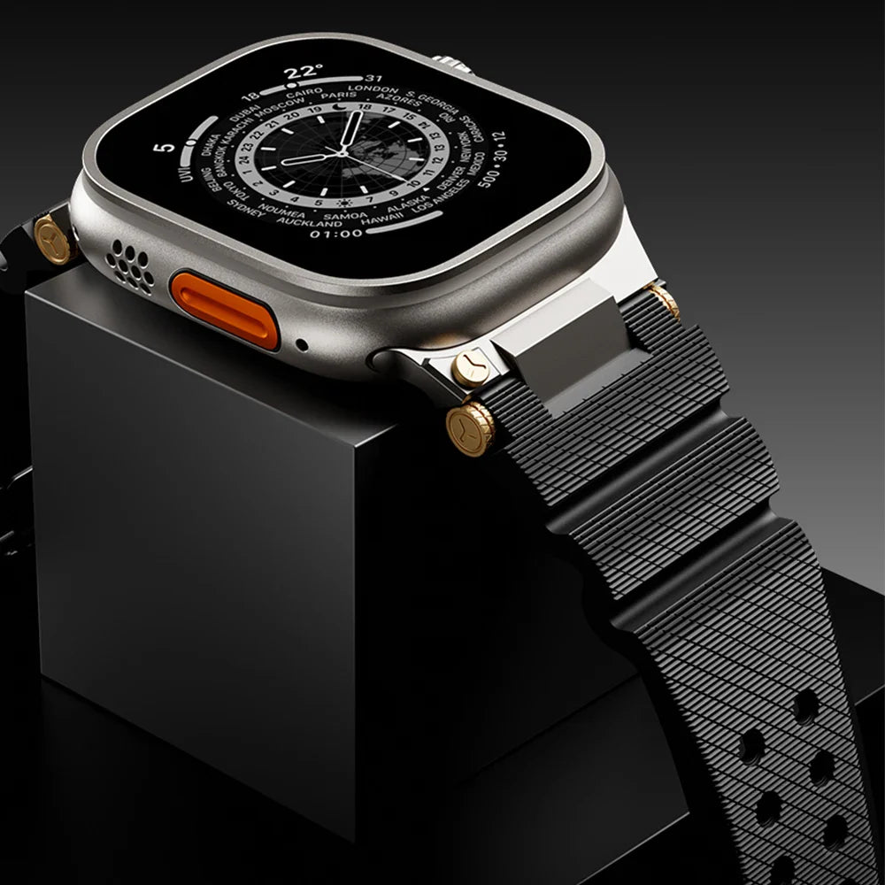 Nomad Silikon Apple Watch Armband