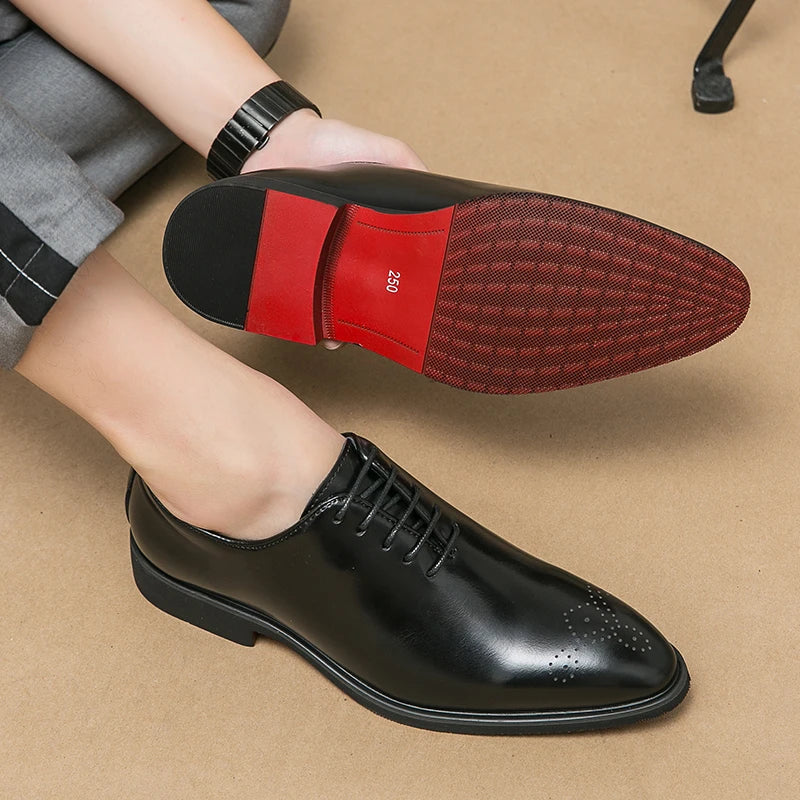 ELIAS™ | KLASSIEKE VETERSCHOENEN VAN LEER VOOR HEREN