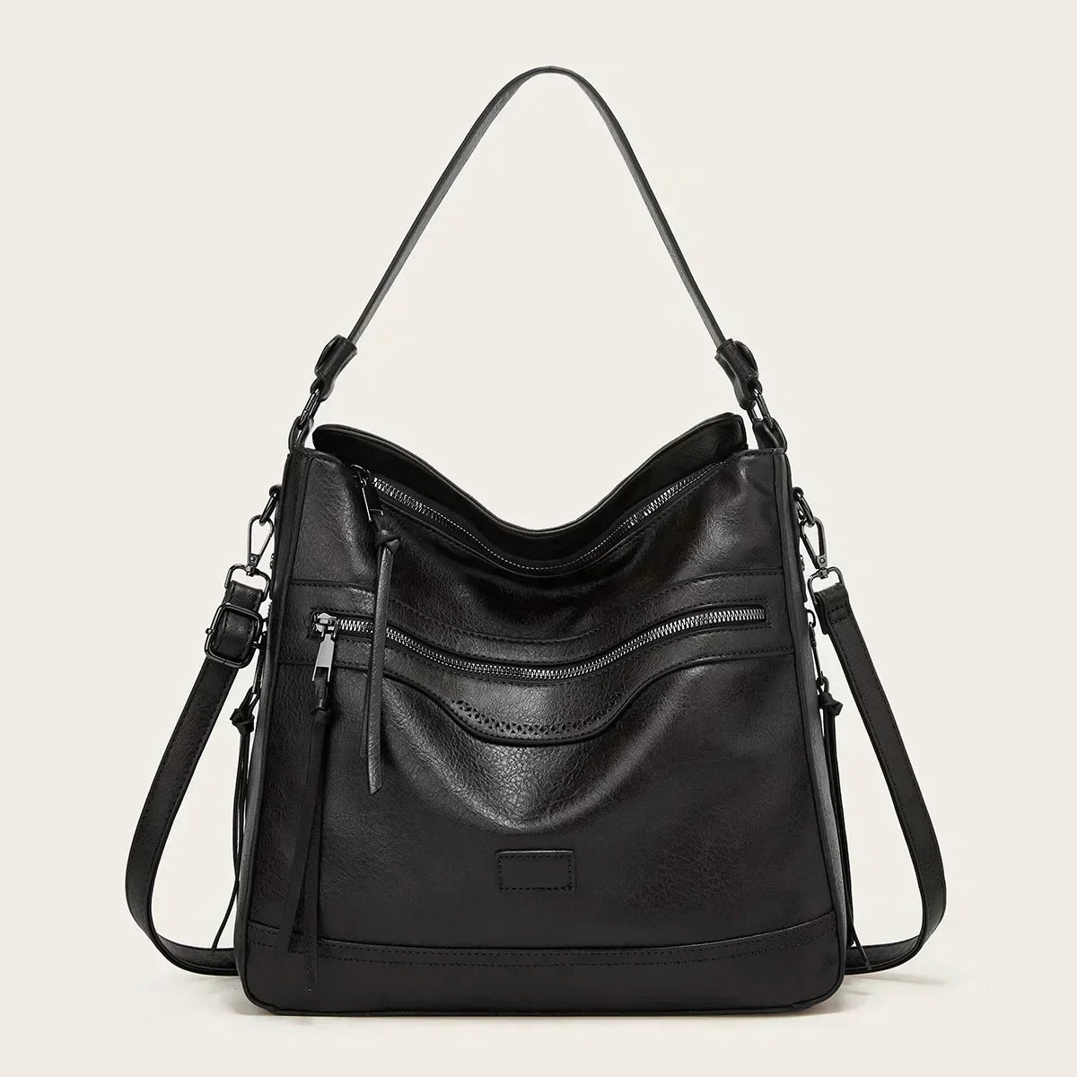 Muriels Vintage Charme | Leder Schultertasche
