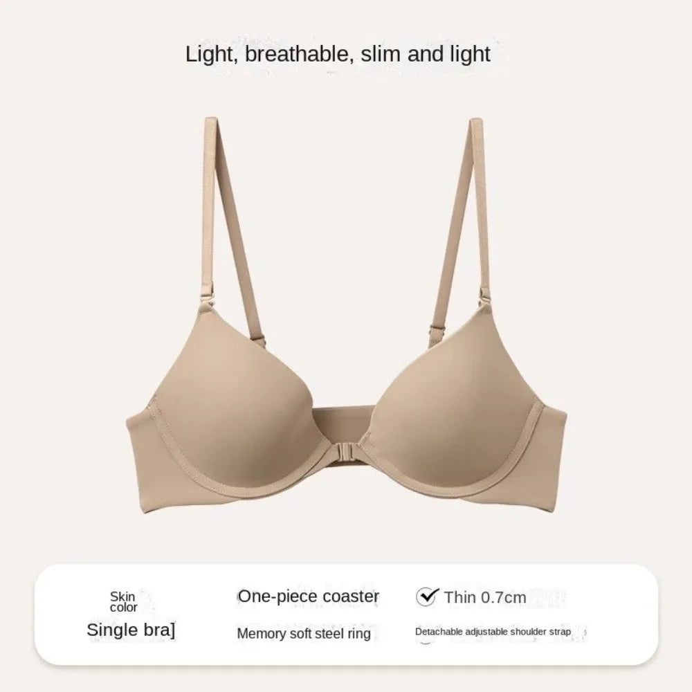 CLARA – Nahtloser Push-Up BH mit Frontverschluss