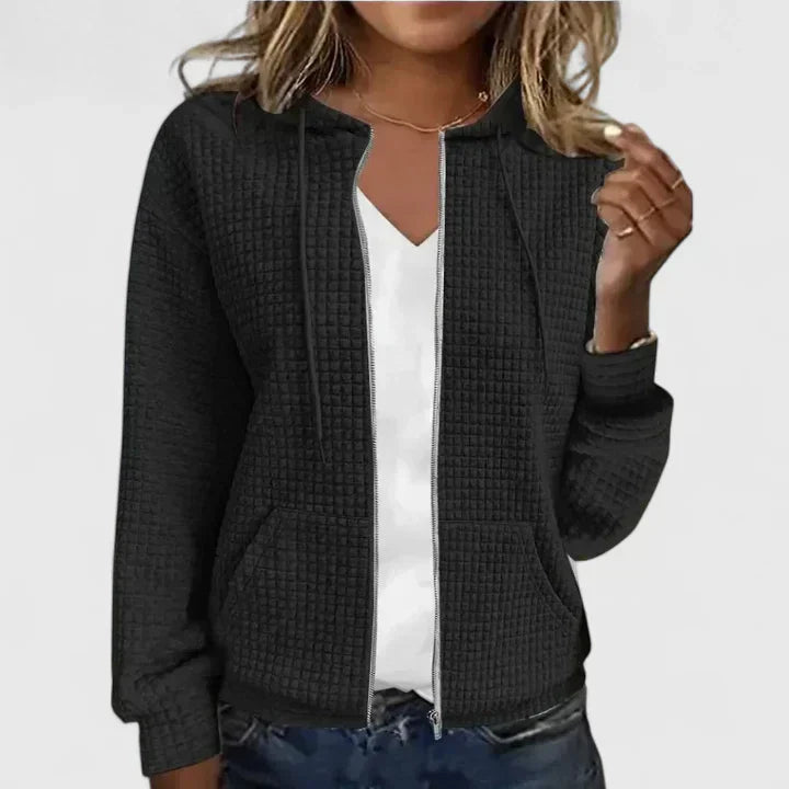 LEXI™|HOODIE MET RITS