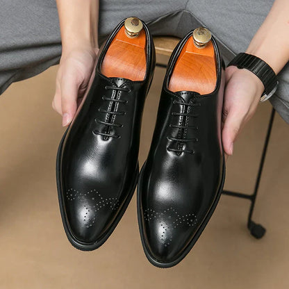 ELIAS™ | KLASSIEKE VETERSCHOENEN VAN LEER VOOR HEREN