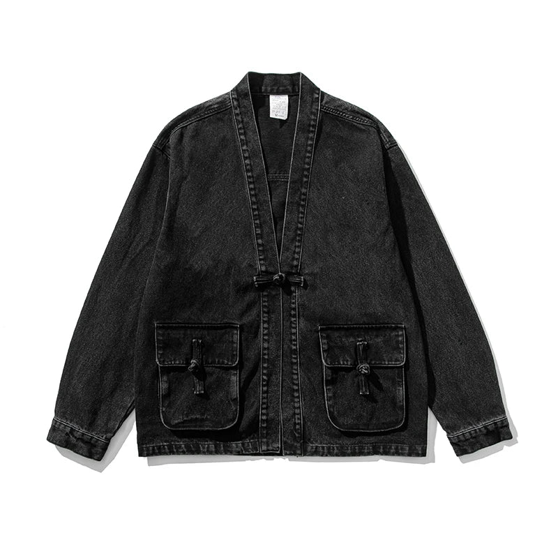 KIMONO-JACKE AUS DENIM