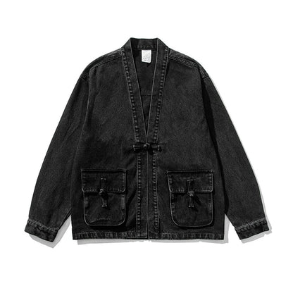 KIMONO-JACKE AUS DENIM