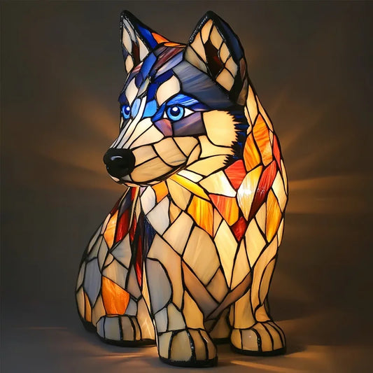 Luxe™ | Elegante Husky-Lampe