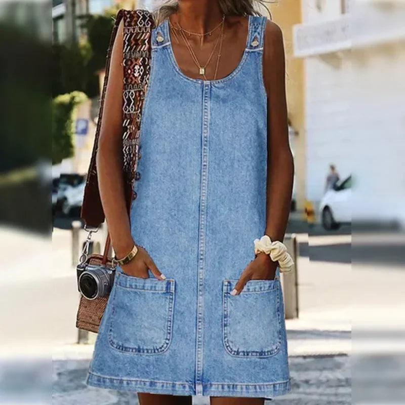 Alana™ – Effortless Pocket Dress for Warm-Weather Days