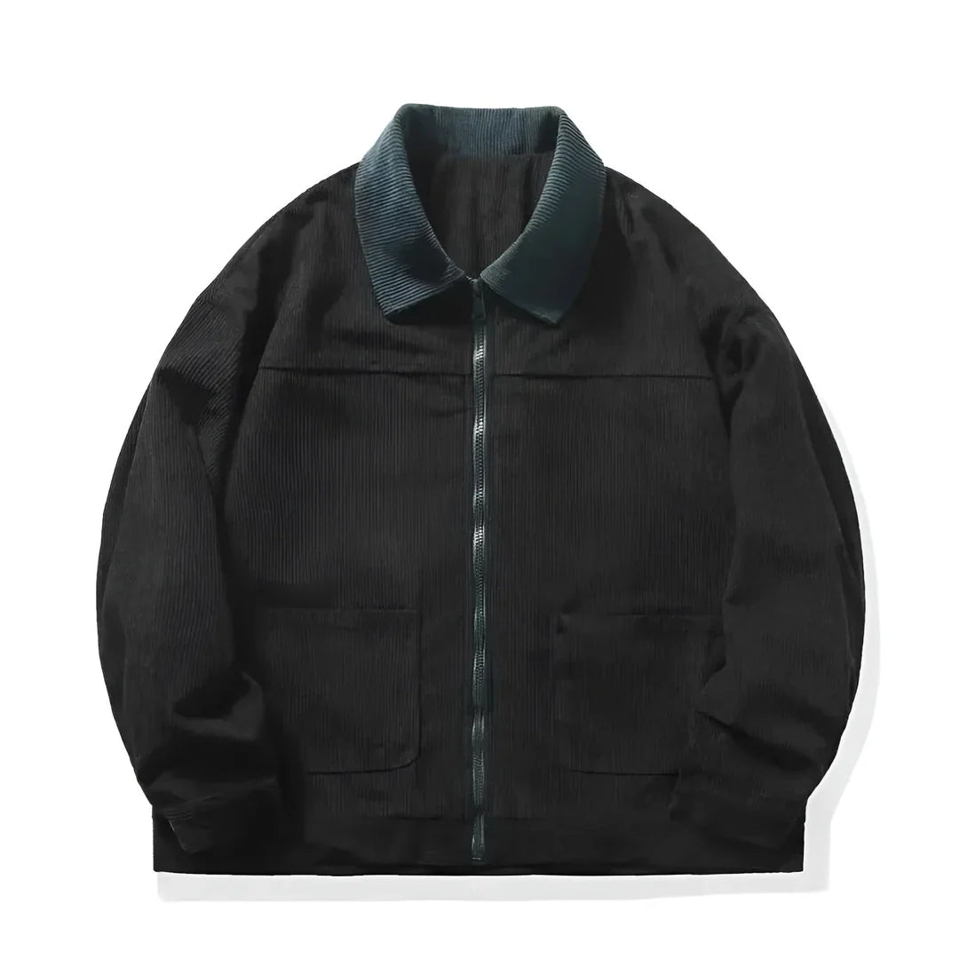 MONTANA CORD-DETAIL COLORBLOCK-JACKE