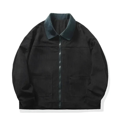 MONTANA CORD-DETAIL COLORBLOCK-JACKE