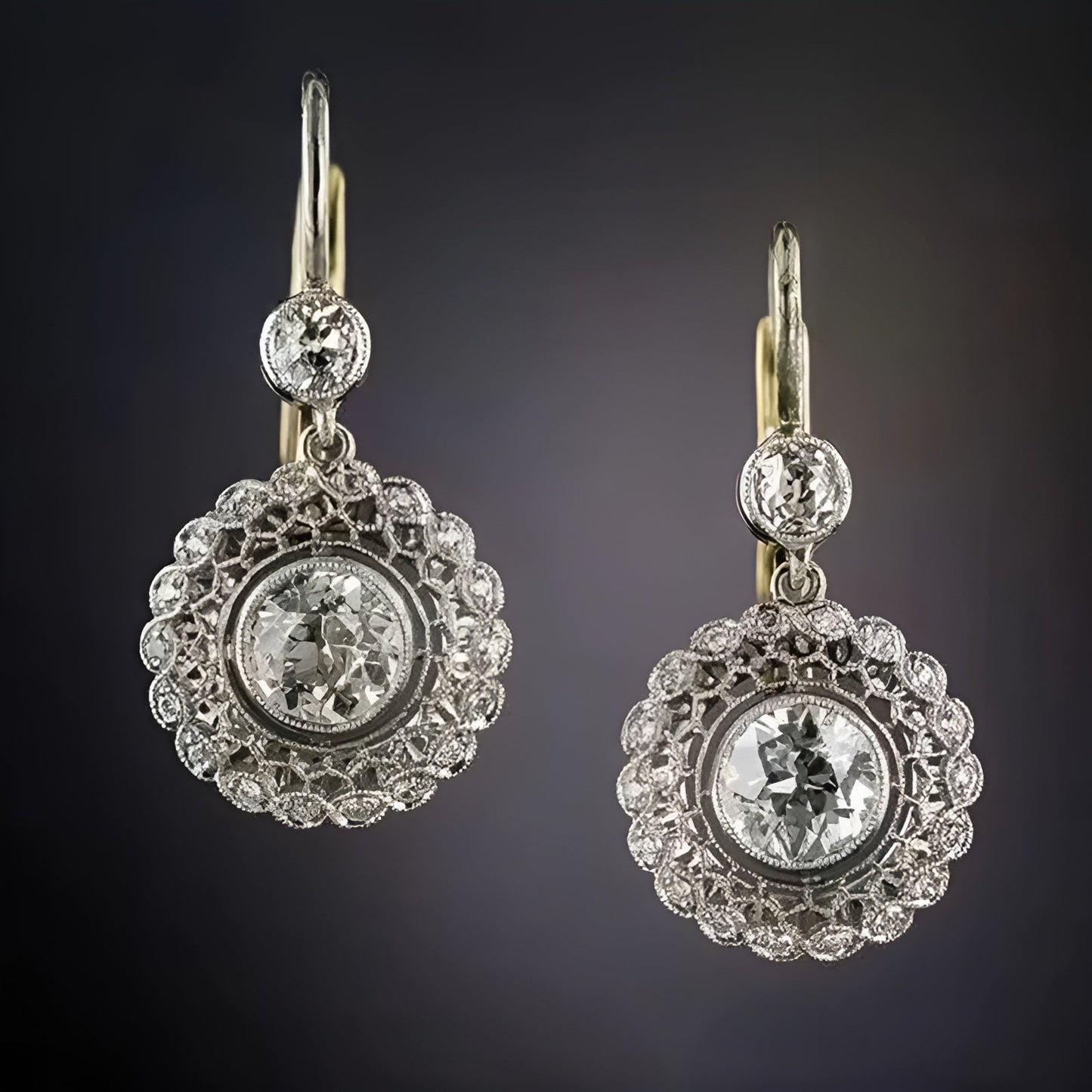 Camille™ | Vintage-Ohrringe aus Kristall