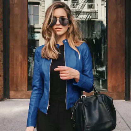 Hannah | Chique Leren Jas