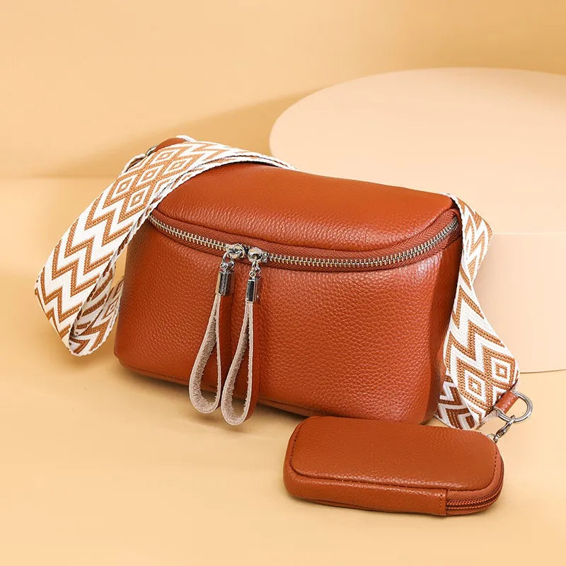 Nina | Verfeinerte Leder Schultertasche