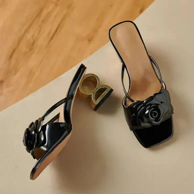 Solenza™| Dera Bloemen Sandalen