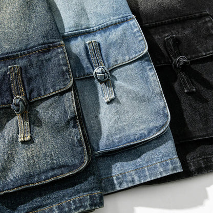 KIMONO-JACKE AUS DENIM