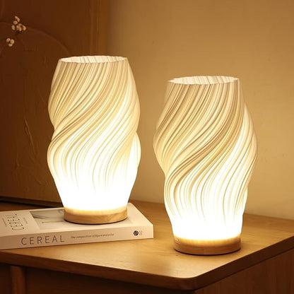 Serene wavecrest lamp