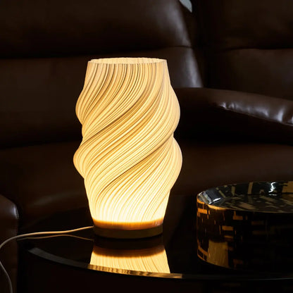 Serene wavecrest lamp