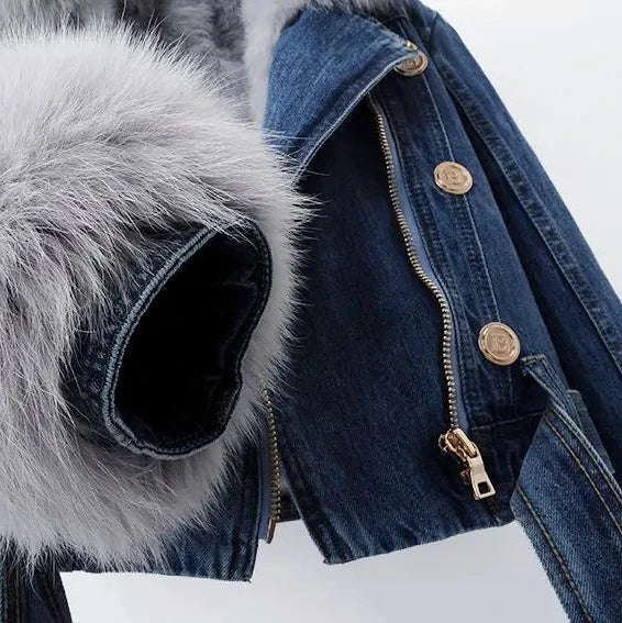 Ava Jeansjacke