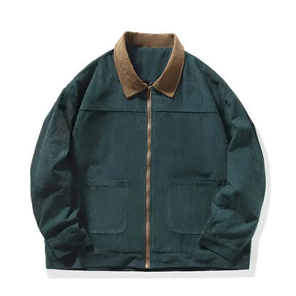 MONTANA CORD-DETAIL COLORBLOCK-JACKE