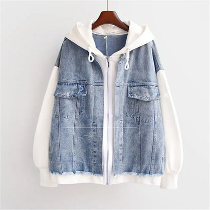 Layla | Comfortable Denim Hoodie