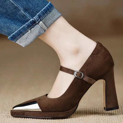 Solenza™| Mora Elegante Pumps