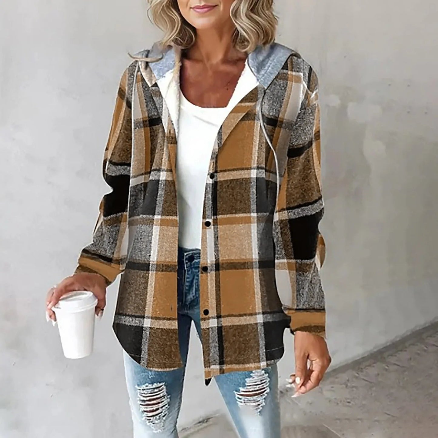Celine™ – Warme, stijlvolle jas met een modern silhouet