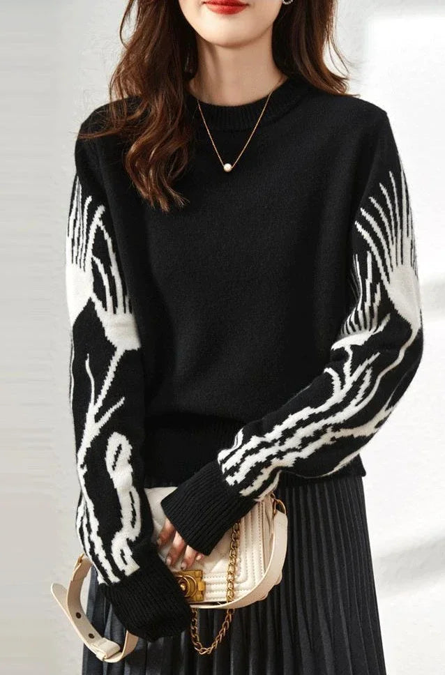 Zoey Grafikpullover