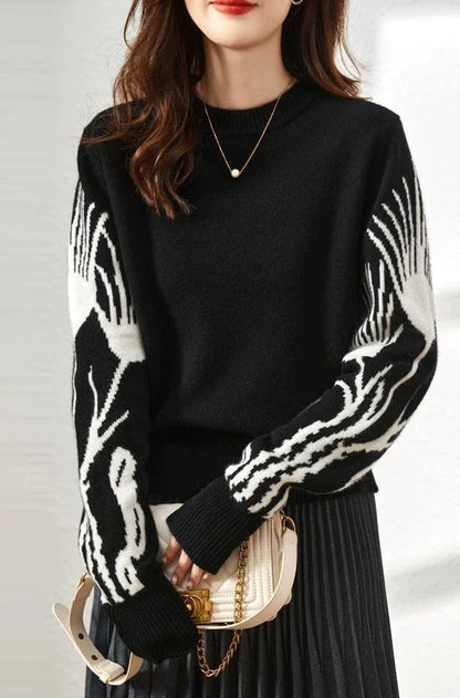 Zoey Grafikpullover