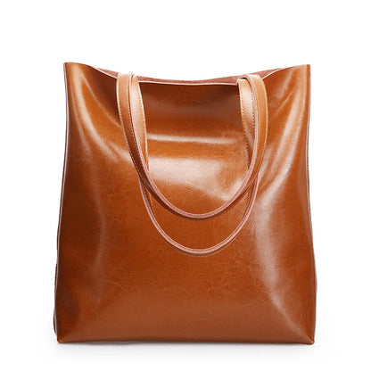 diana™ – klassisk tote taske i læderlook