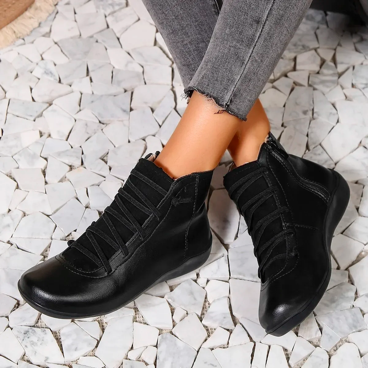 Windsor™ | Casual Comfort Enkellaarsjes