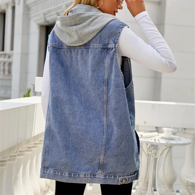 Juno Denim-Weste