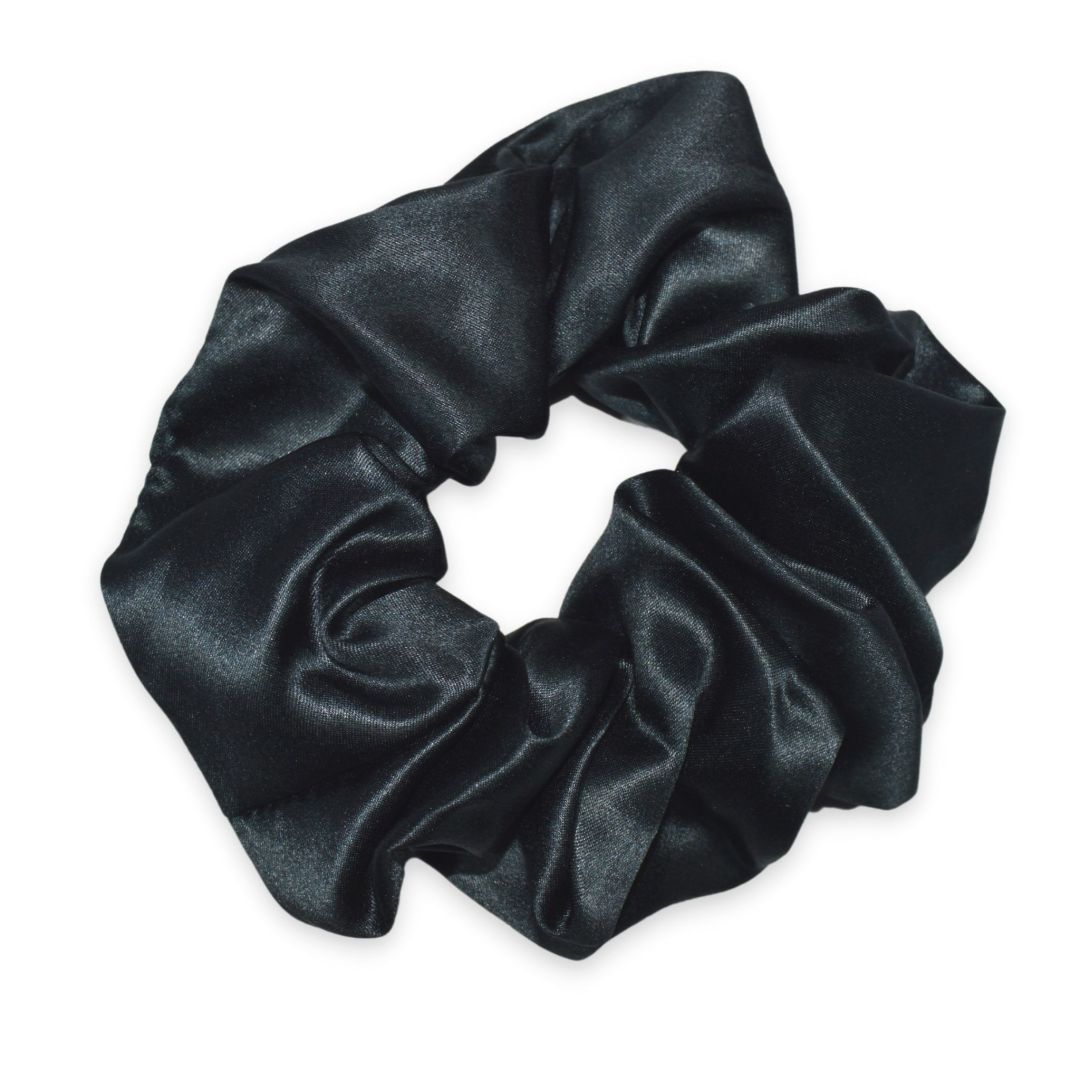 SILK SCRUNCHIE BIG – SCHWARZ