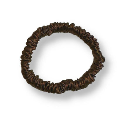 SILK SCRUNCHIE MINI (3er-Pack) – SCHOKOLADE