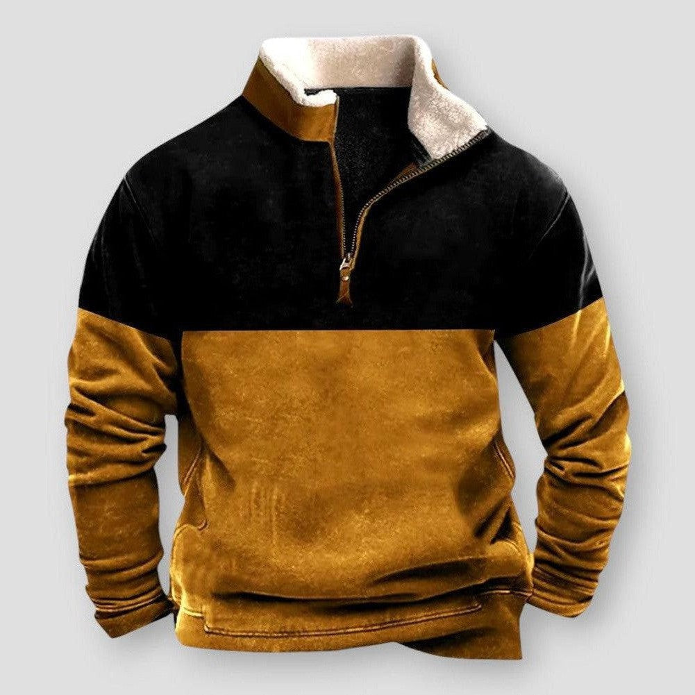 Sky Madrid Chester Halb-Zip Sweatshirt