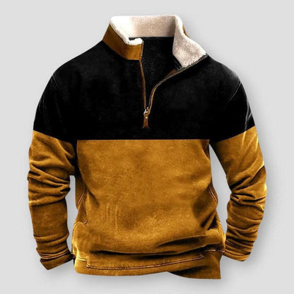 Sky Madrid Chester Halb-Zip Sweatshirt
