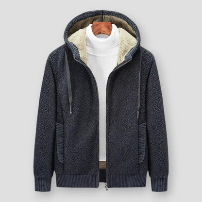 Sky Madrid Lincoln Fleece Kapuzenjacke