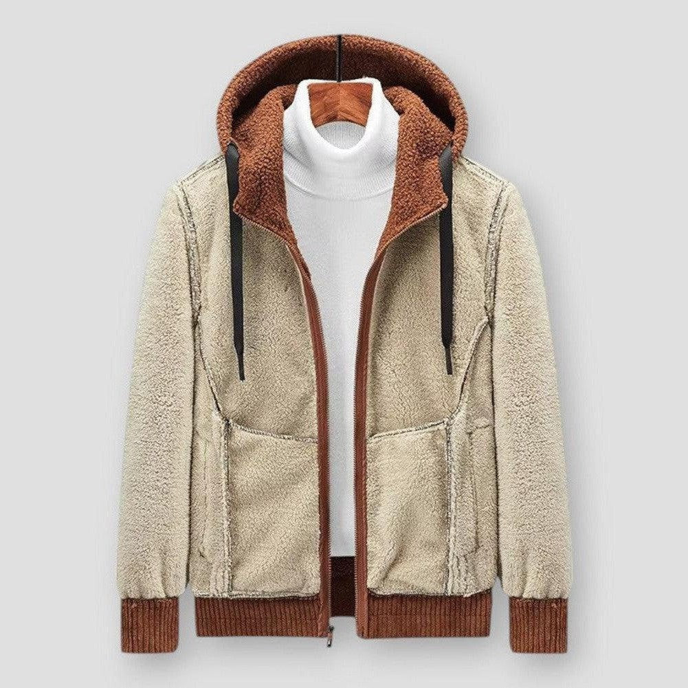 Sky Madrid Lincoln Fleece Kapuzenjacke