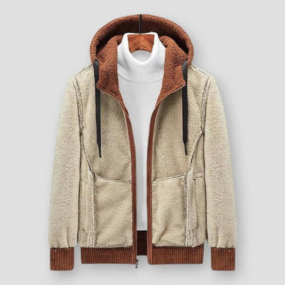 Sky Madrid Lincoln Fleece Kapuzenjacke