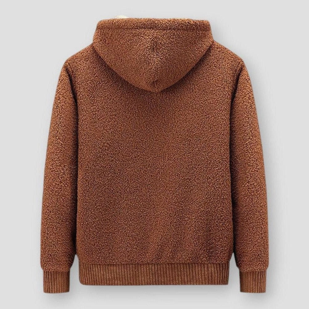 Sky Madrid Lincoln Fleece Kapuzenjacke