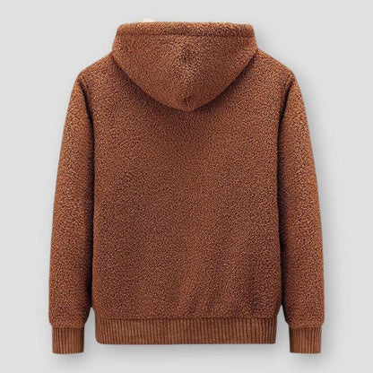 Sky Madrid Lincoln Fleece Kapuzenjacke