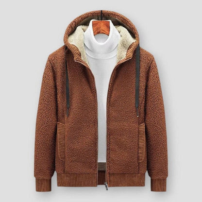 Sky Madrid Lincoln Fleece Kapuzenjacke
