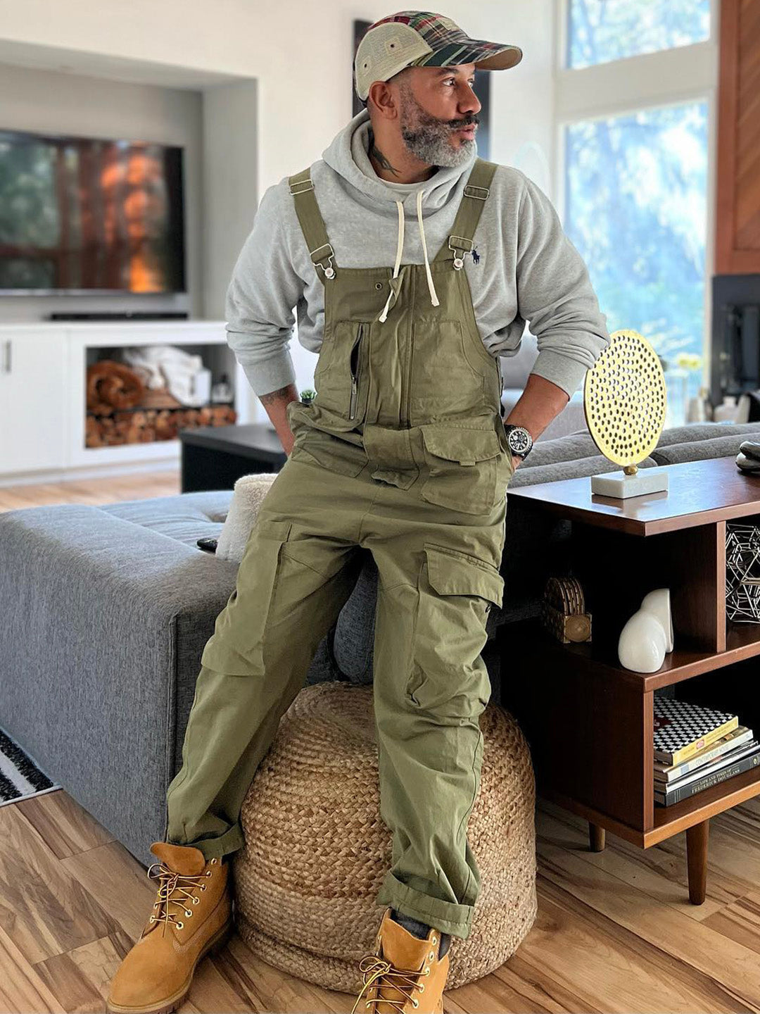 DANIEL PORTLAND I Lässige Latzhose