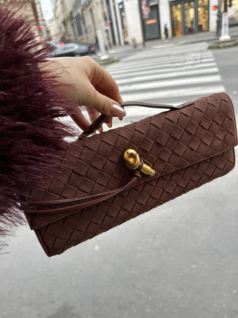 Bianca Wildleren Tas