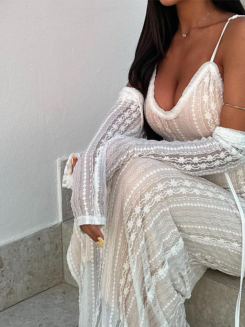 Rina | Nauwsluitende maxi-jurk