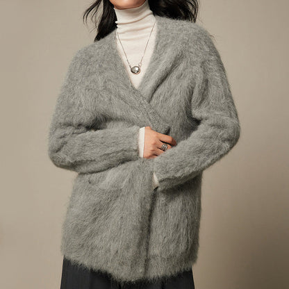 Sofia Amoretti Ultraweicher Alpaka-Cardigan