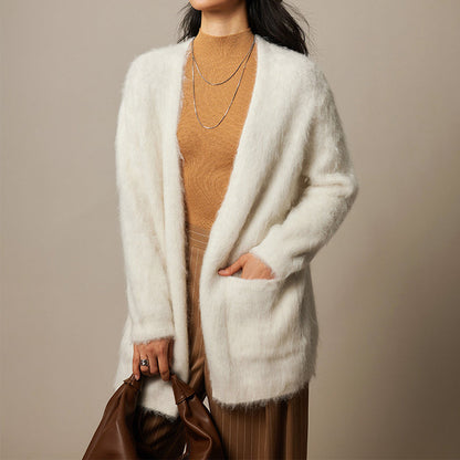Sofia Amoretti Ultraweicher Alpaka-Cardigan