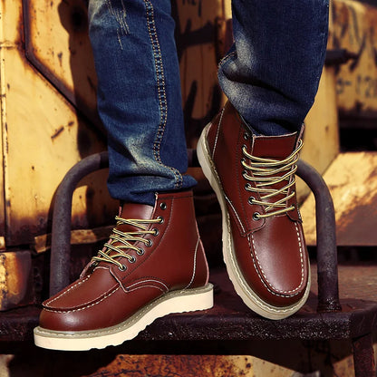 Olsen & Olsen™ Sybren | Vintage Læderstøvler