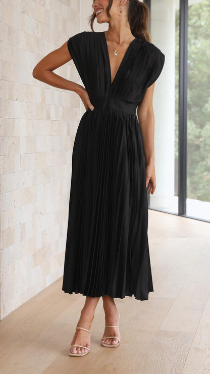 THARAH | Elegante geplooide jurk