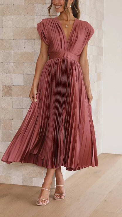 THARAH | Elegante geplooide jurk
