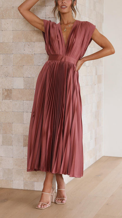 THARAH | Elegante geplooide jurk