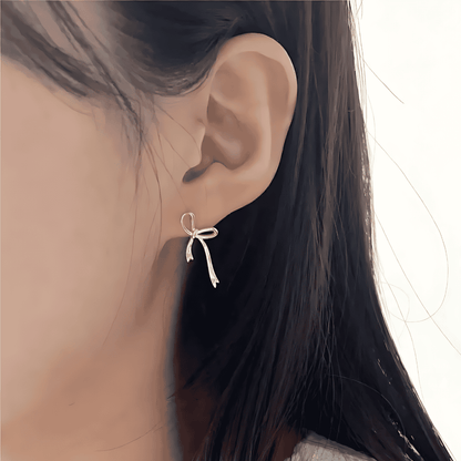 NINA™ | Ohrstecker Schleife