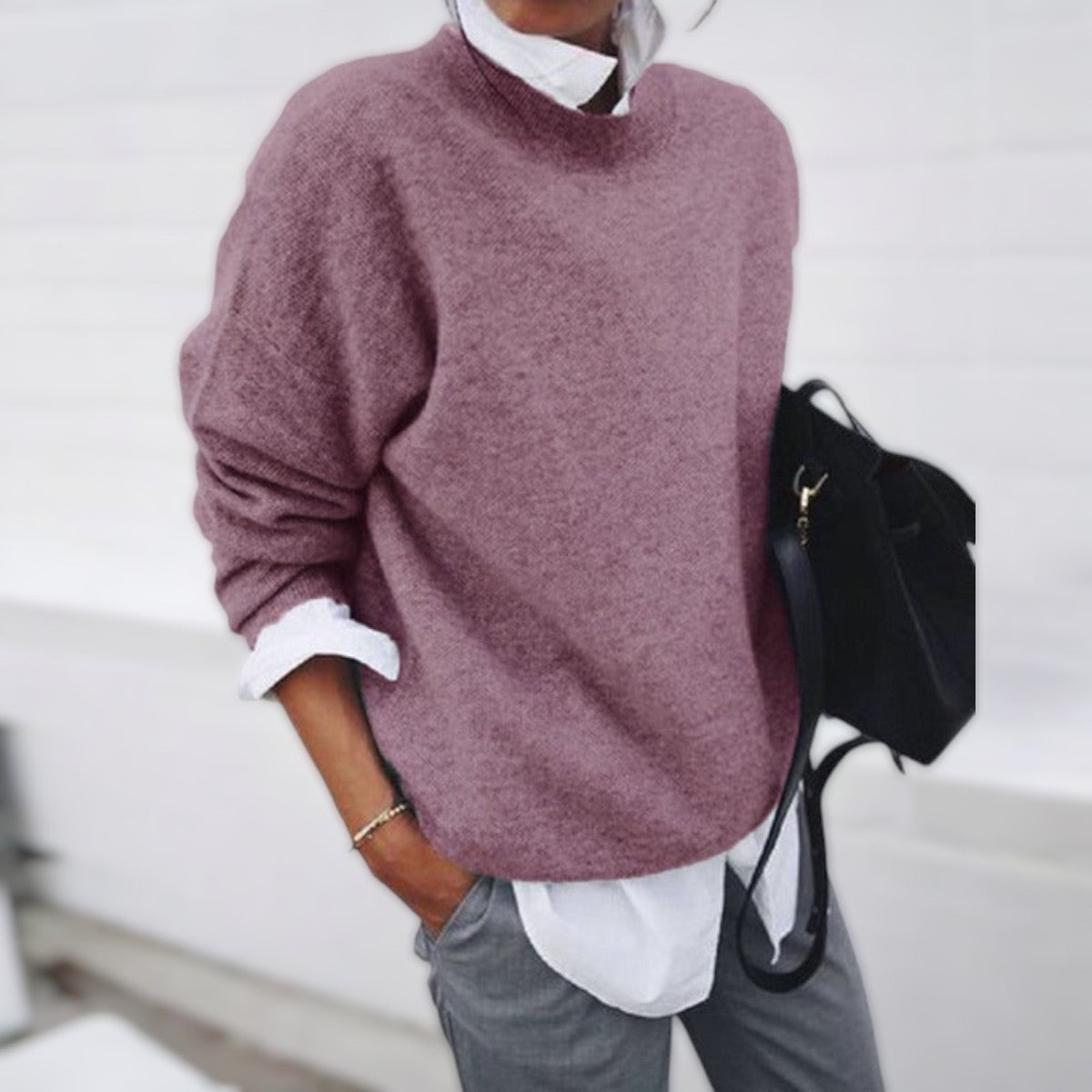 Jolanda | Weicher und Bequemer Cashmere-Pullover